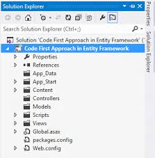 code first approach in eny framework