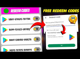 free redeem code for google play