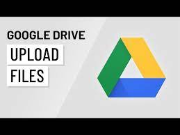 google drive uploading files you
