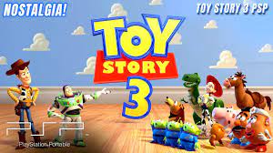 toy story 3 psp game play jogo para