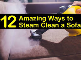12 amazing ways to steam clean a sofa