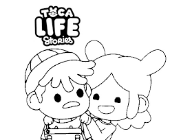 Ten years of toca boca! Free Coloring Pages From The Game Toca Boka New Toca Life World