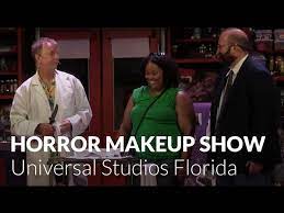 horror makeup show at universal studios