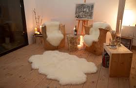 ivory sheepskin rugs