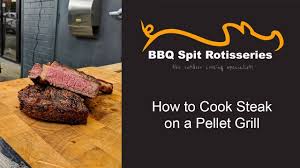 how to cook steak on a pellet grill