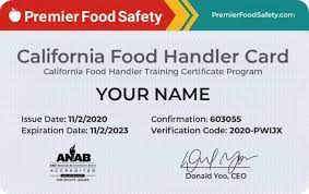 california food handler card 7 95