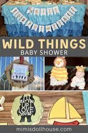 where the wild things are baby shower