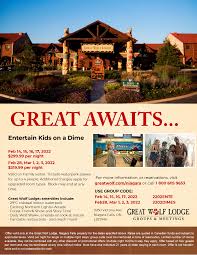 great wolf lodge february march deals