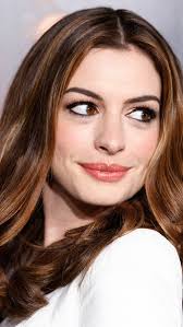 Our top 10 wallpapers delivered right into your mailbox, every weekend. Anne Hathaway Beautiful Lips White Tops Mobile Wallpaper The Mobile Wallpaper