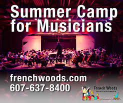 Friday of camp week, time tbd. Summer Music Camps Programs