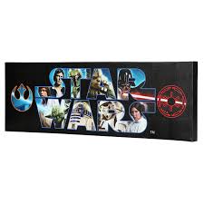 Star Wars Canvas Wall Art 30x10