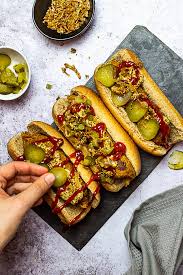 homemade vegan hot dogs recipe oil