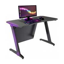 Lowest price in 30 days. Gaming Desk For Pc With Multicolor Led Ergonomic Design Black Computer Desks Office Furniture Office