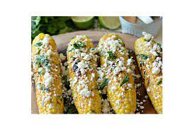 Mexican Grilled Corn On The Cob Savvymom gambar png