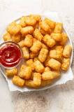 Are frozen tater tots fried?