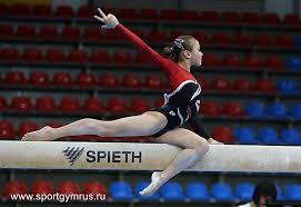 russia s junior gymnast ksenia klimenko