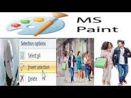 Invert Selection Ms Paint इनवर ट
