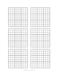 Free Printable Blank Sudoku Grids Grid Paper Printable