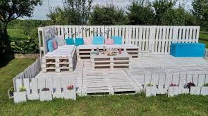 pallets garden party lounge easy
