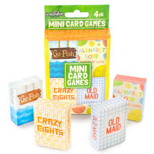 Mini Kids Card Games 4 Pack