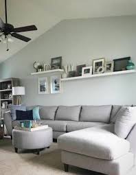 vaulted ceiling living room decor