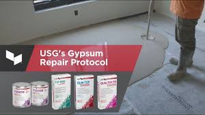 gypsum underlayment repair