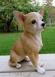 chihuahua dog figurine resin animal