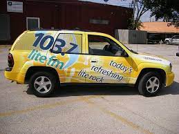 radio station vehicle wraps dallas