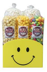 smiley face gift box colby ridge popcorn