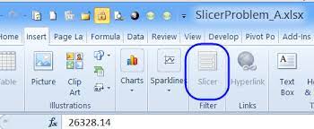 filter excel pivot tables with slicers