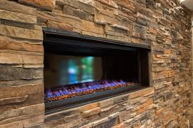 Basement Remodel Gas Fireplace