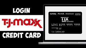 how to login tj ma credit card