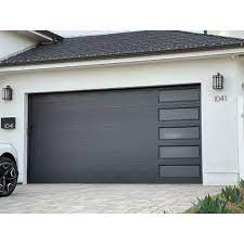 elegant garage door brown mocha 8 x 7