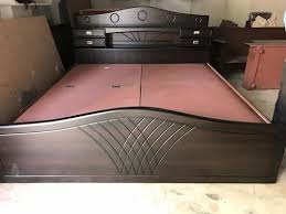 Brown Wooden Mdf Bed Headboard For