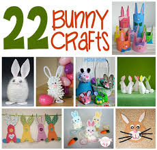 22 easy bunny crafts about family crafts