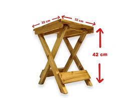 foldable wooden stool for indoor