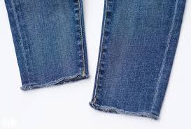Jeans (works best with straight leg or skinny leg jeans; Denim Diy How To Do Raw Frayed Hem Jeans The Jeans Blog