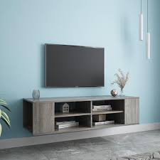 Media Console Floating Tv Cabinet Shelf