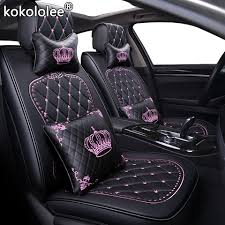 Kokololee Pu Leather Car Seat Cover For