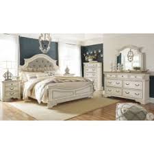 Signature design by ashley realyn nightstand, chipped white. Raelynn Bedroom Set Ashley Furniture