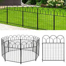 8 Pack Decorative Garden Fence Outdoor