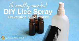 diy lice prevention spray for hair and