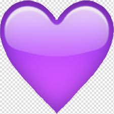 purple heart emoji iphone purple