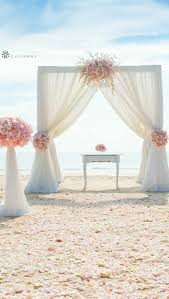 romantic wedding arch