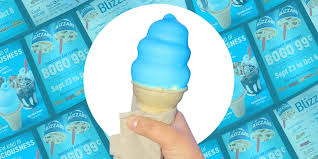 dairy queen s cotton candy dipped cone