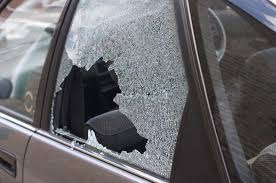 Broken Car Window