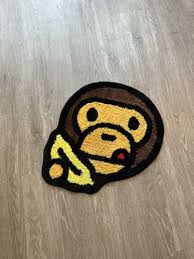 bape bape rug gem