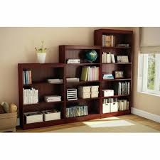 Brown Wooden Bookshelf For Library