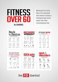 fitness over 60 book by darebee