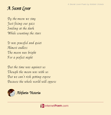 a secret lover poem by abifarin victoria